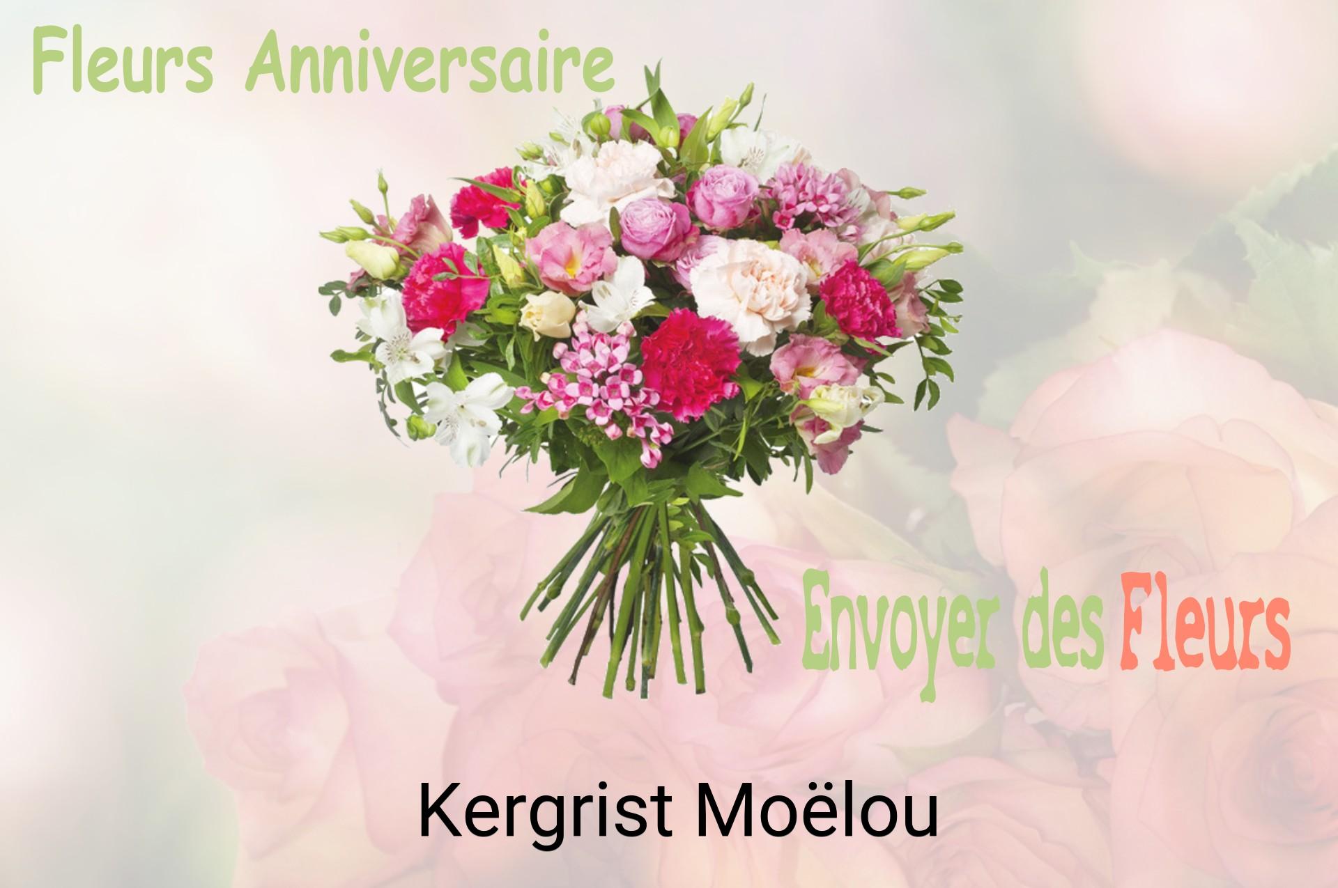 Bouquet de fleurs d’anniversaire livré à Kergrist-Moëlou