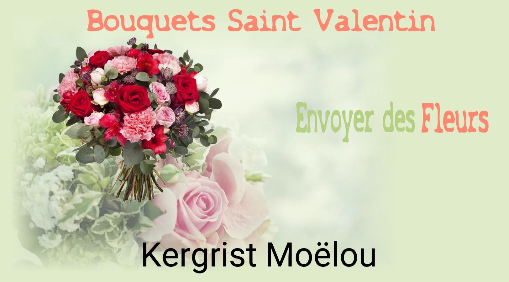 Roses de Saint-Valentin livrées à Kergrist-Moëlou